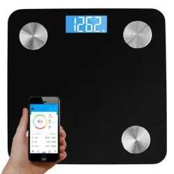 Waga łazienkowa analityczna smart android ios apikacja precyzyjna BT-5907451361214