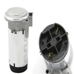 Klakson trąbka pneumatyczna 150db fanfara klakson chrom kompresor 12v-5907451353271
