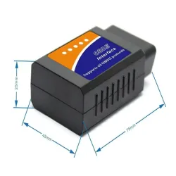 Interfejs diagnostyczny elm 327 bluetooth obd2 v2 scaner kodów błędów-5907451369753