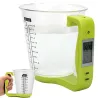 Waga kuchenna 1kg/1g elektroniczna lcd precyzyjna do ważenia z miarką-5907451361504