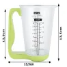 Waga kuchenna 1kg/1g elektroniczna lcd precyzyjna do ważenia z miarką-5907451361504