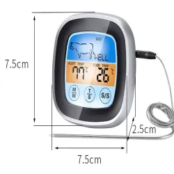 Termometr kuchenny cyfrowy do pieczenia mięsa grilla szpilka -50-300°c-5907451370728