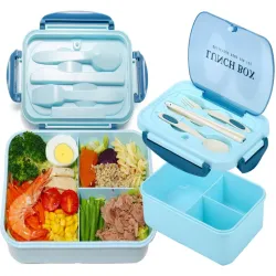 Lunchbox śniadaniówka pojemnik na śniadanie obiad z przegródkami-5907451378359