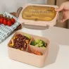 Lunchbox śniadaniówka pojemnik na śniadanie obiad z przegródkami-5907451378342
