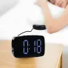 Budzik zegar elektroniczny z padem wibracyjnym alarm cyfrowy sieciowy-5907451370735