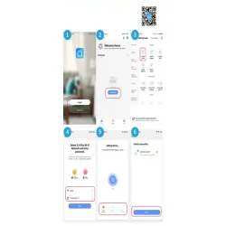 Inteligentne gniazdko elektryczne wifi timer 230V 16A app smart life-5907451341841