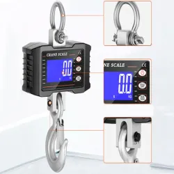 Waga hakowa magazynowa 500kg bagażowa wisząca wyświetlacz lcd aku-5907451361375