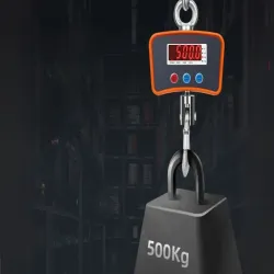 Waga hakowa dźwigowa 500kg podwieszana lcd magazynowa wisząca rolnicza-5907451361368