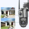 Kamera z dwoma obiektywami 6MP wifi ip lub 4g obrotowa detektor ruchu-5907451376478