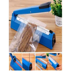 Zgrzewarka do folii 300 mm z regulacją czasu stalowa ręczna 400w-5907451330548