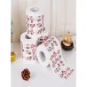 Świąteczny papier toaletowy mikołaje śmieszny wc 250 listków-5907451338131