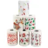 Świąteczny papier toaletowy mikołaje śmieszny wc 250 listków-5907451338131