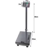 Waga magazynowa sklepowa elektroniczna 300kg lcd platforma 50x40cm-5907451326855