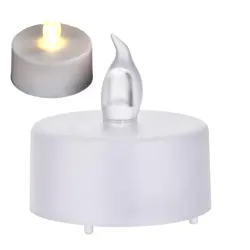Świeczka led wkład do znicza 3.7x4 stroika efekt płomienia na baterie-5907451368701