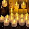 Świeczka led wkład do znicza 3.7x4 stroika efekt płomienia na baterie-5907451368701