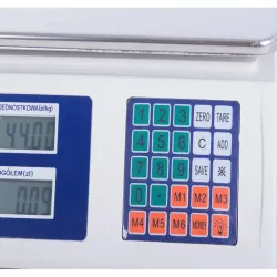 Waga sklepowa elektroniczna kalkulacyjna lcd 40kg dokładność 2g-5907451326879