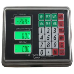 Waga magazynowa elektroniczna oparcie 300kg/50g lcd platforma 40x50cm-5907451326909