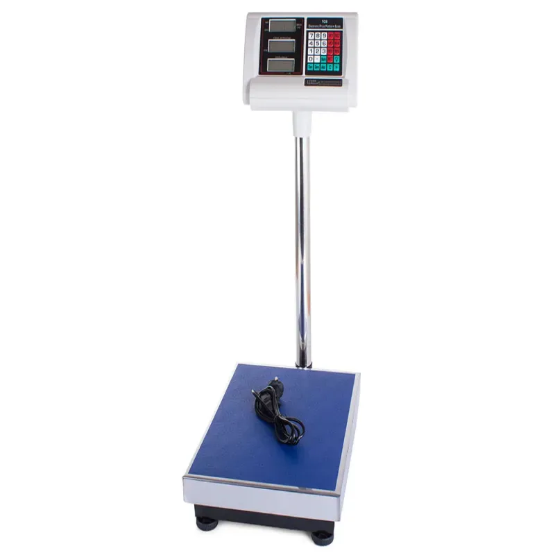 Waga sklepowa magazynowa elektroniczna 1-200kg/50g platforma 30x40cm-5907451318461