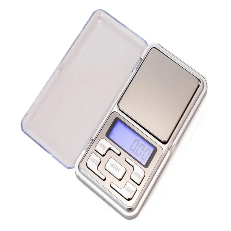 Waga jubilerska elektroniczna 200g dokładność 0,01g lcd kieszonkowa-5907451300053