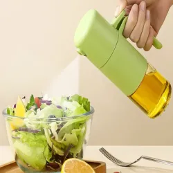 Spryskiwacz do oleju oliwy octu dozownik 210ml szklany rozpylacz-5907451372883