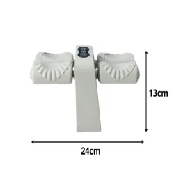 Elektryczna automatyczna maszynka do lepienia pierogów podwójna-5907451372838