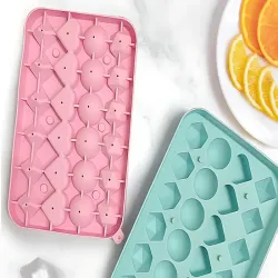 Forma do lodu silikonowa serce kula diament kształty kostki do napojów-5907451372371