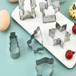 Forma do pieczenia zestaw 6 sztuk foremek świąteczne do pierników-5907451369098