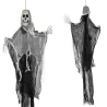 Dekoracja halloween wisząca ozdoba duch szkielet śmierć czaszka 80 cm-5907451362716