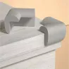 Narożniki piankowe 4 x osłona na rogi i kanty mebli szare przylepce-5907451365403