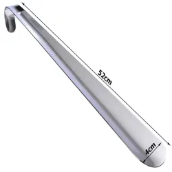 Łyżka do butów obuwia metalowa haczyk długa duża 52 cm-5907451342329