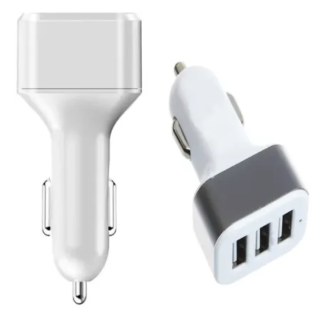 Samochodowa ładowarka do gniazd zapalniczki 3xusb do zapalniczki-5907451330173