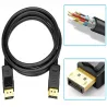 Kabel przewód DP 1.4 video displayport 8k 4k 2k długość 2m do monitora-5907451352069