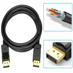 Kabel przewód DP 1.4 video displayport 8k 4k 2k 1.5mb do monitora-5907451352052