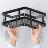 Zestaw półek łazienkowych 3 x koszyki 2 x narożne komplet do łazienki-5907451369982