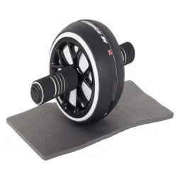 Wałek do ćwiczeń 15cm fitness kółko roller + mata do ćwiczeń-5907451325810