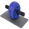 Wałek do ćwiczeń 15cm fitness kółko roller + mata do ćwiczeń-5907451325810