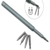 Zestaw bitów precyzyjnych wkrętak magnetyczne końcówki 24 bity + etui-5907451371121