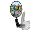 Lusterko rowerowe na kierownicę do roweru na manetkę wypukłe wsteczne-5907451362020