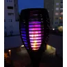 Pochodnia z kolorowym efektem płomienia lampa solarna 33 LED 50 cm