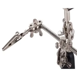 Lupa 2.5x 60mm trzecia ręka przyrząd do lutowania stabilny uchwyt-5907451303146