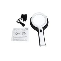 Lupa 1.8x 138mm stojąca składana szkło powiększające podświetlana-5907451302835