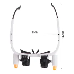 Lupa okulary precyzyjne nagłowna serwis 2 led 25x z podświetleniem-5907451344477