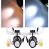 Lupa okulary precyzyjne nagłowna serwis 2 led 25x z podświetleniem-5907451344477