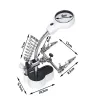 Luxe trzecia ręka 4,5x 11x led light uchwyt do montażu lutowania-5907451344668
