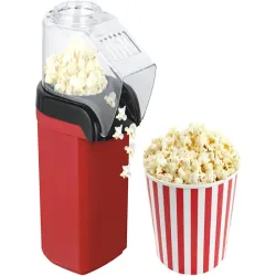 Urządzenie maszynka do robienia popcornu 1200w bez tłuszczowa powietrzna-5907451363492