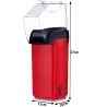 Urządzenie maszynka do robienia popcornu 1200w bez tłuszczowa powietrzna-5907451363492