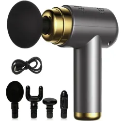 Mini pistolet do masażu ciała mięśni masażer massage gun przenośny-5907451367384
