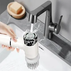 Elektryczna szczotka 5w1 obrotowa do czyszczenia kuchni łazienki-5907451378304