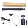 Lampa pierścieniowa led ring uchwyt na telefon statyw 100cm 3 barwy-5907451371053