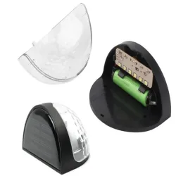 2xLampa solarna kinkiet z czujnikiem zmierzchu led elewacyjna ogrodowa-5907451369937